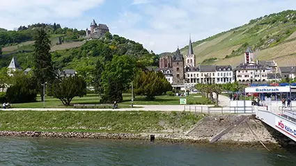 Bacharach am Rhein | Bild von falco auf Pixabay