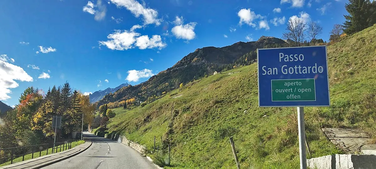 Gotthard-Pass (Passo San Gottardo) - Zufahrt Tremola | Bild: © Andreas Schneider